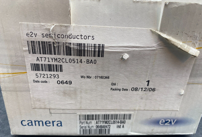 AVIIVA E2V CAMERA LINK AT71YM2CL0514-BA0 IND A LINE SCAN CAMERA