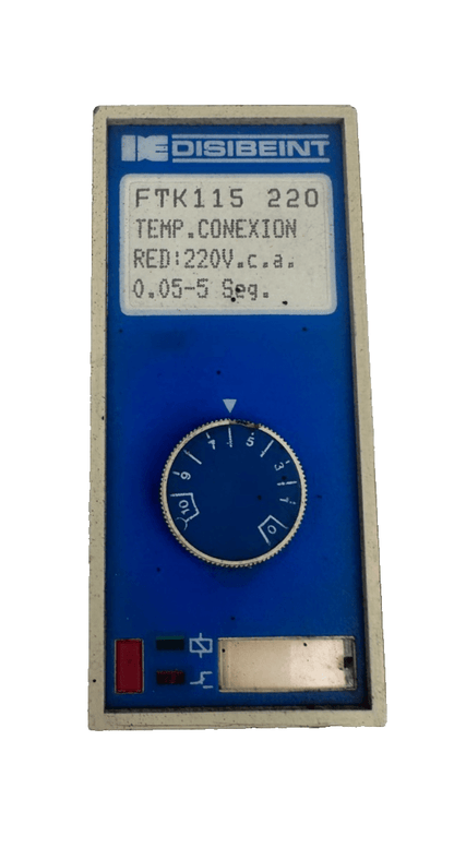 DISIBEINT FTK115 220 RELAIS TEMPORISATION x 3pc - KLR Automation