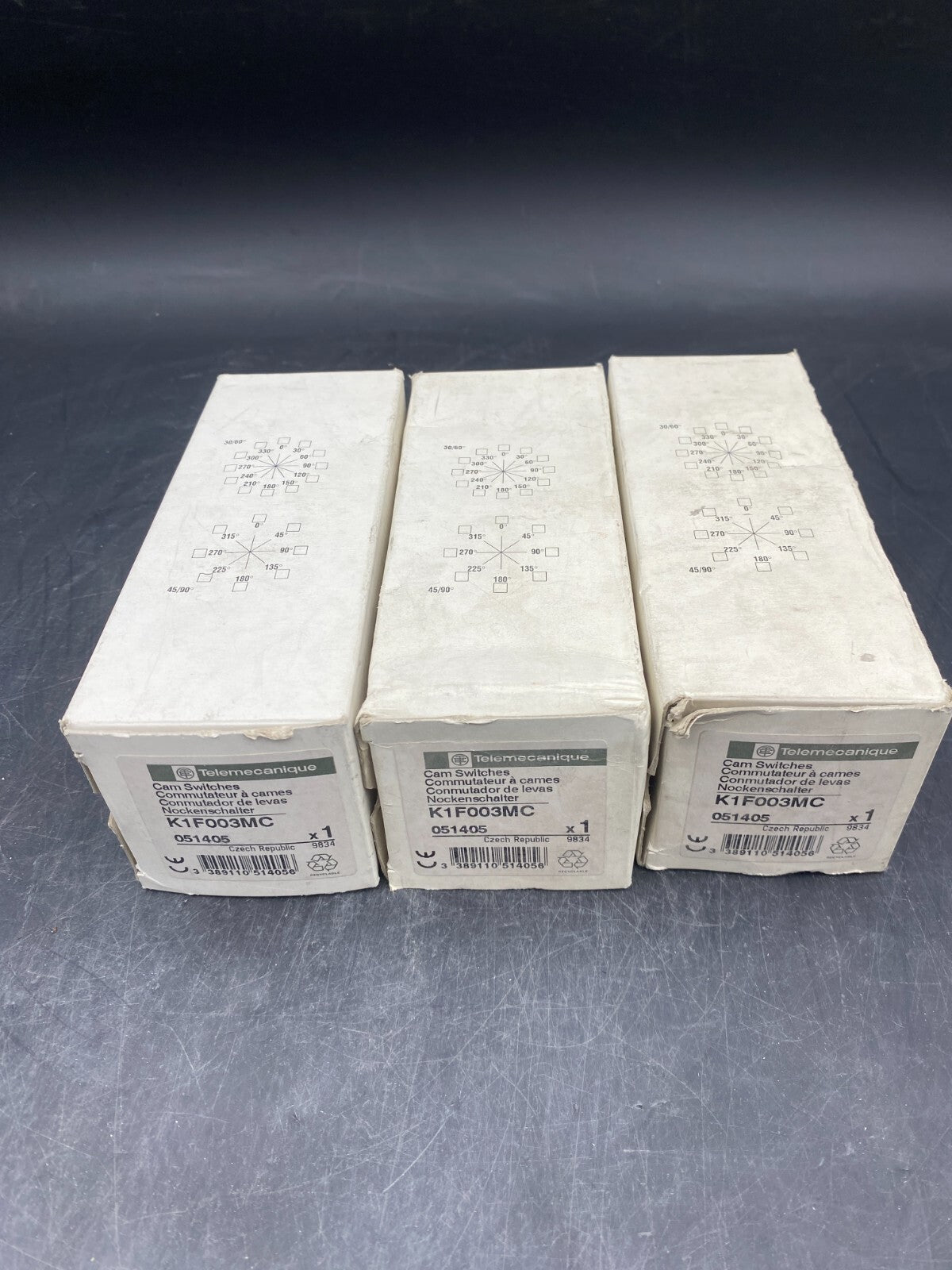 1 pc x TELEMECANIQUE K1F003MC 051405 COMMUTATEUR A CAMES - KLR Automation