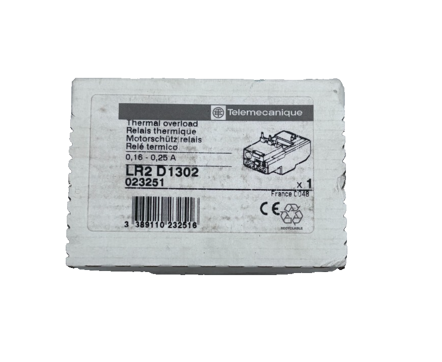 TELEMECANIQUE RELAIS THERMIQUE LR2 D1302 x1