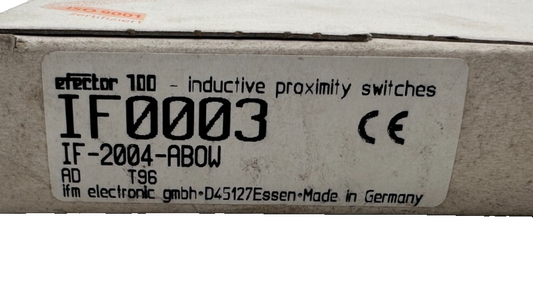 IFM ELECTRONIC IF 0003  IF-2004-ABOW x1
