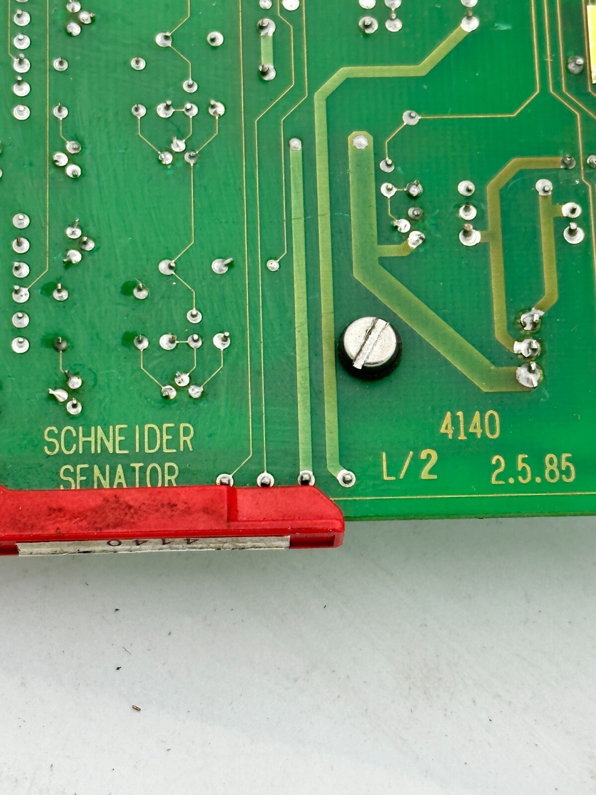 SCHNEIDER 115 SENATOR 4140 111020058 25.48.074P - 1RP Analog Plug In Board - KLR Automation