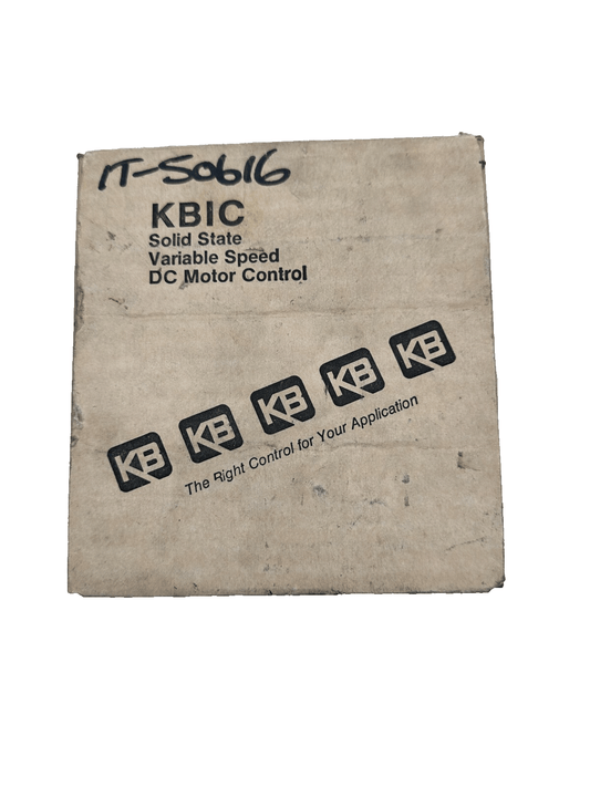 KB ELECTRONICS KBIC - 240 SOLID STATE VARIABLE SPEED DC MOTOR CONTROL - KLR Automation