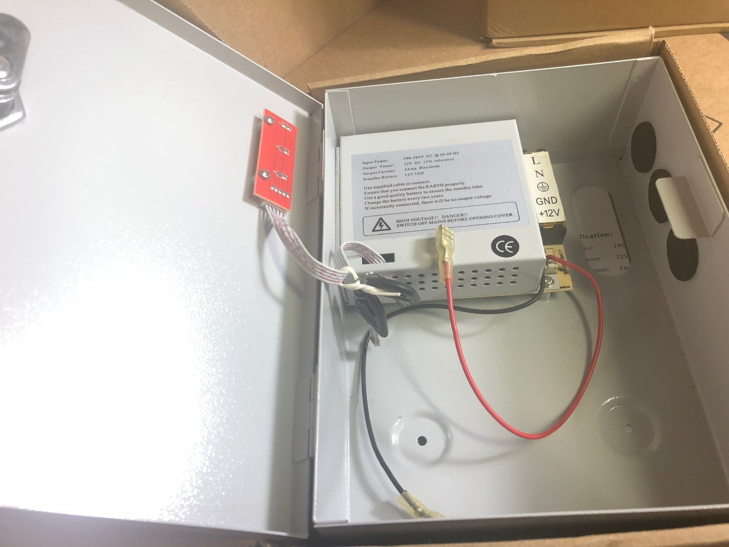 Coffret d'alimentation 12 Volts 3A @Seo Power Supply Unit PS - 301 - KLR Automation