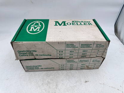 KLOCKNER MOELLER RS 333-50 093557 SOCLE A VIS x5pc