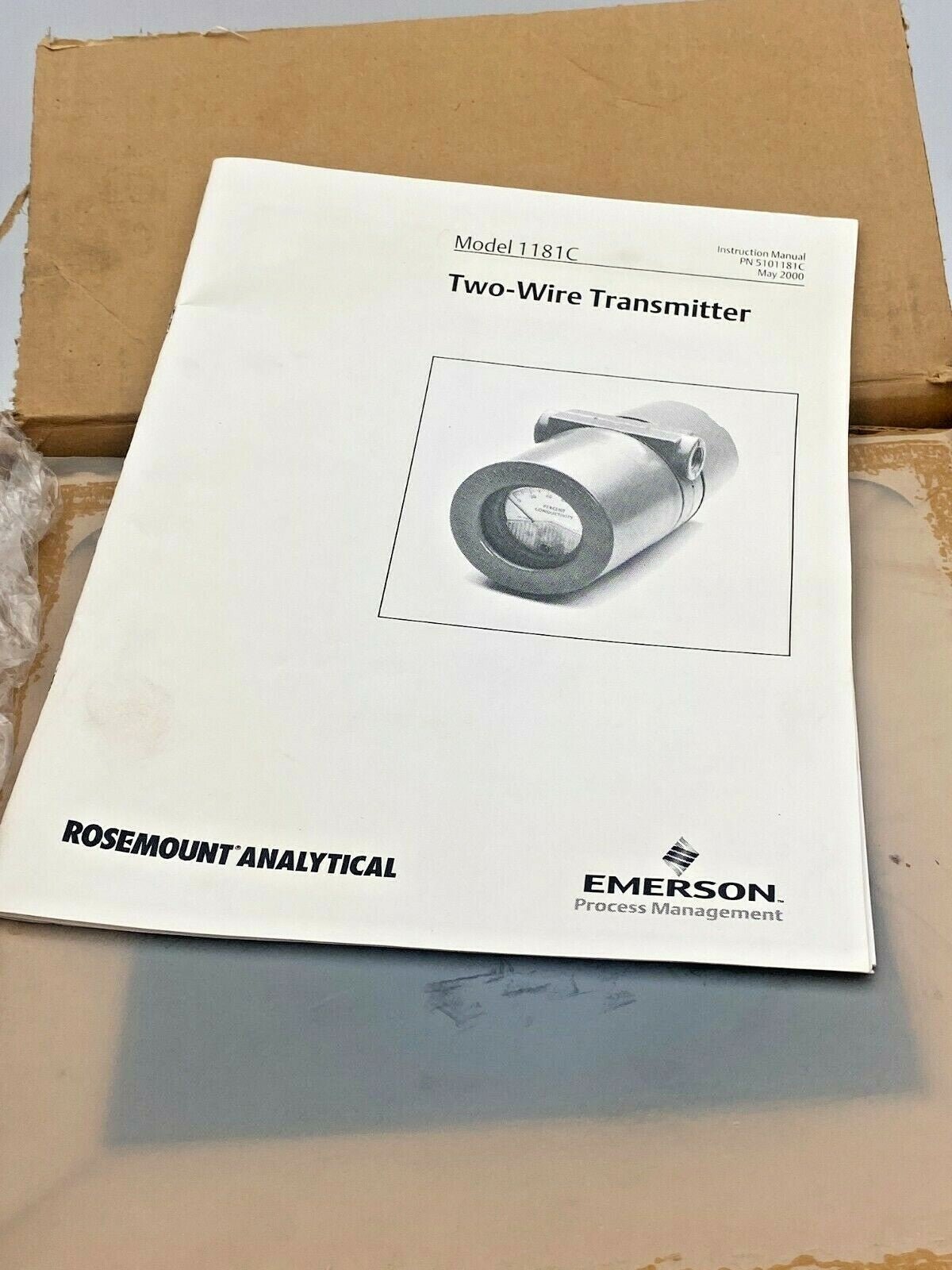 Rosemount Emerson 1181C 2 wire Conductivity Transmitter 1181 - KLR Automation
