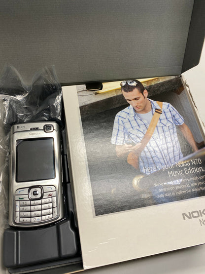 Nokia N70 Mobile Phone Old Stock Rare collectors Mobile Phone cell GSM cell