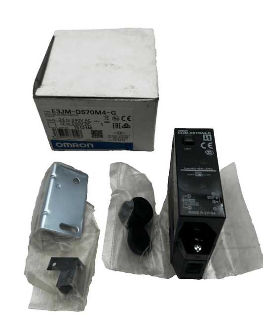 OMRON E3JM - DS70M4 - G 24 TO 240VAC 12 TO 240VDC PHOTOELECTRIC SWITCH - KLR Automation