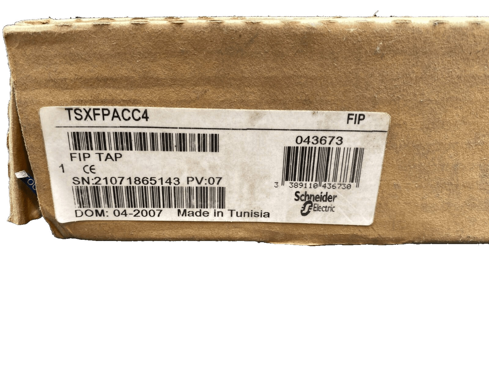 SCHNEIDER ELECTRIC TSXFPACC4 FIP TAP 043673 COFFRET DE BRANCHEMENT ETANCHE - KLR Automation