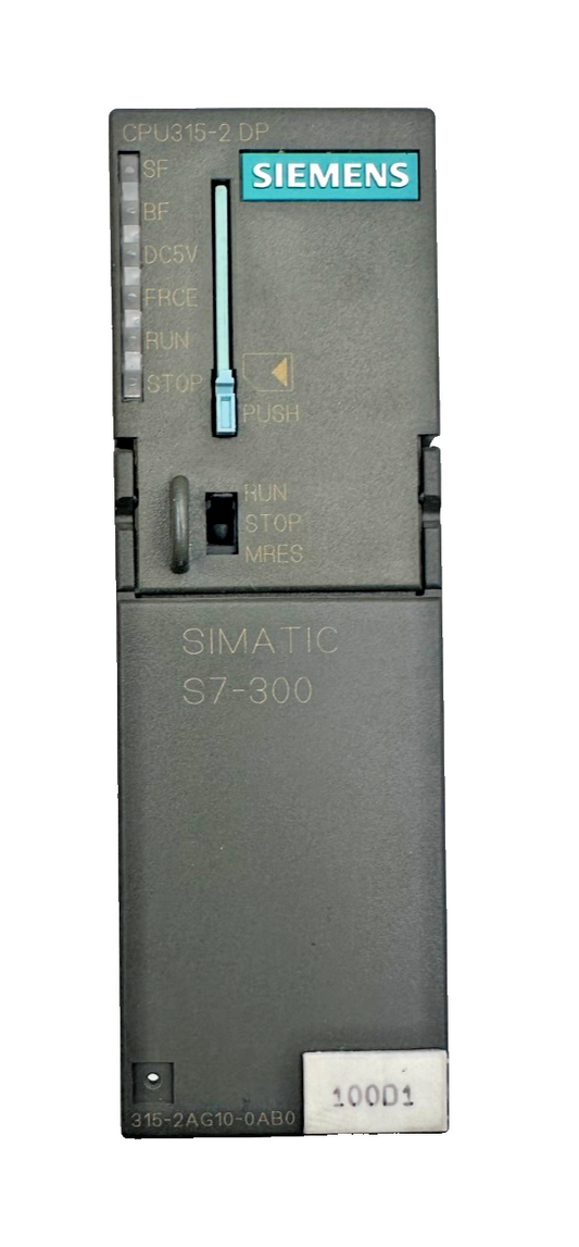 SIEMENS CPU315-2 DP 6ES7315-2AG10-0AB0 SIMATIC S7-300