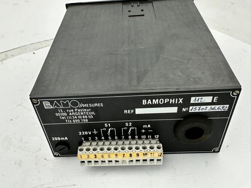 1pc x BAMOPHIX 112 E PH - METER 15702.36.692 - KLR Automation