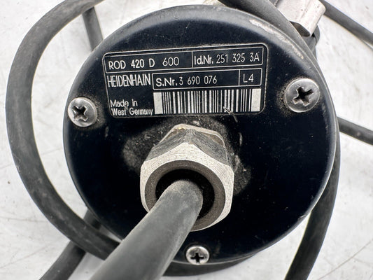 HEIDENHAIN ROD 420 D 600 2513253A INCREMENTAL ENCODER - KLR Automation