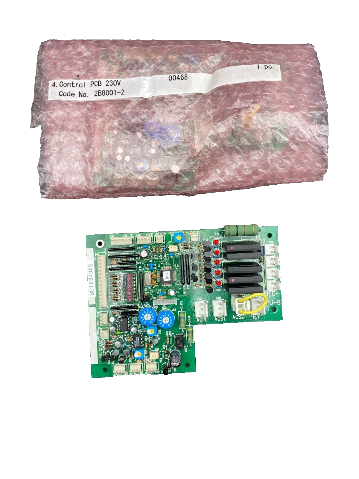 COMJEII-CPU-B SD1204029N CONTROL PCB 230V 2B8001-2 x1pc