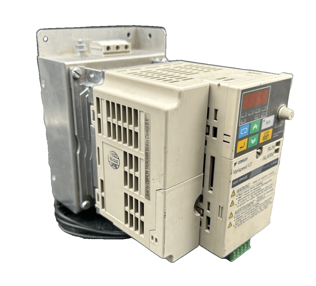 OMRON CIMR - V7AZ40P4 VARISPEED V7 INVERTER DRIVE - KLR Automation