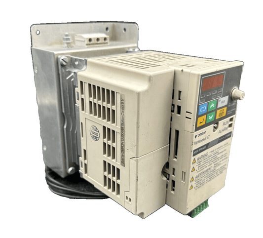 OMRON CIMR - V7AZ40P4 VARISPEED V7 INVERTER DRIVE - KLR Automation
