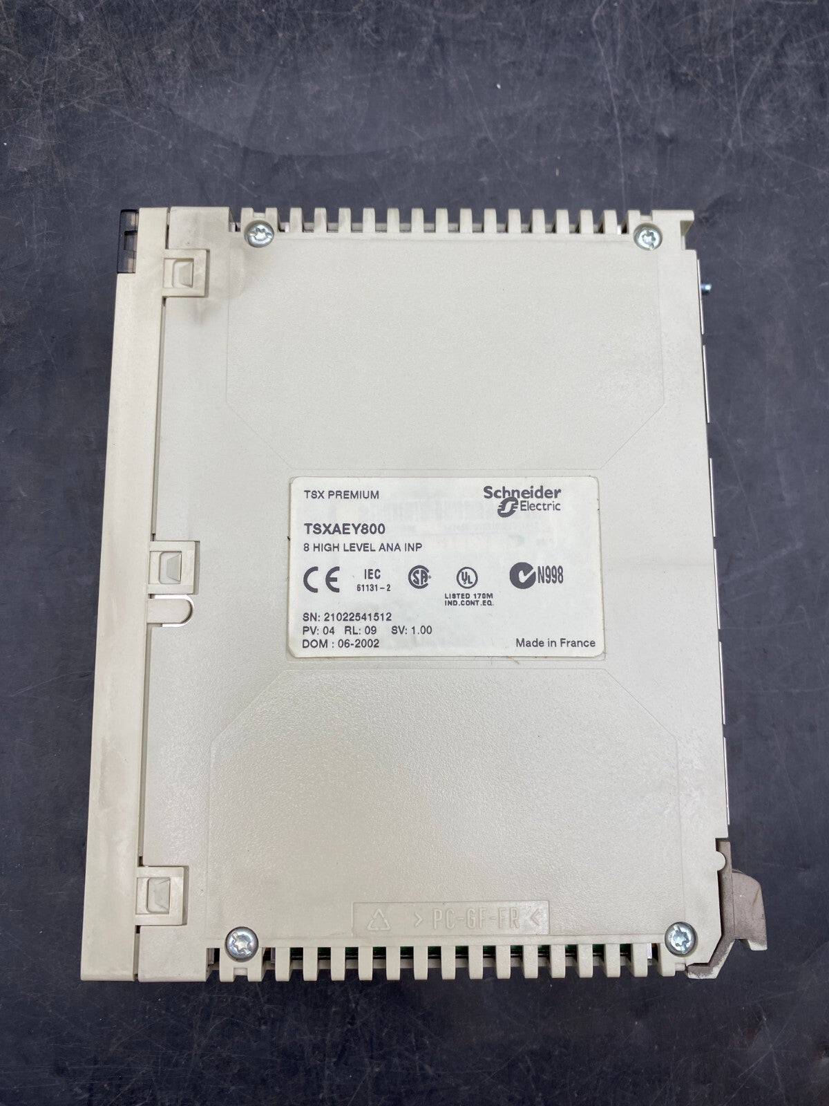 SCHNEIDER ELECTRIC TSXAEY800 8 HIGH LEVEL ANA INP TSX PREMIUM x1pc