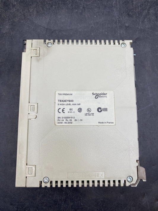 SCHNEIDER ELECTRIC TSXAEY800 8 HIGH LEVEL ANA INP TSX PREMIUM x1pc