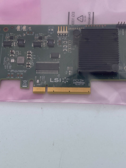 LSI 9211-8i 4 Port 6gb/s SAS Board Card Controller PCI Express PCIe2 X8 SAS9211/
