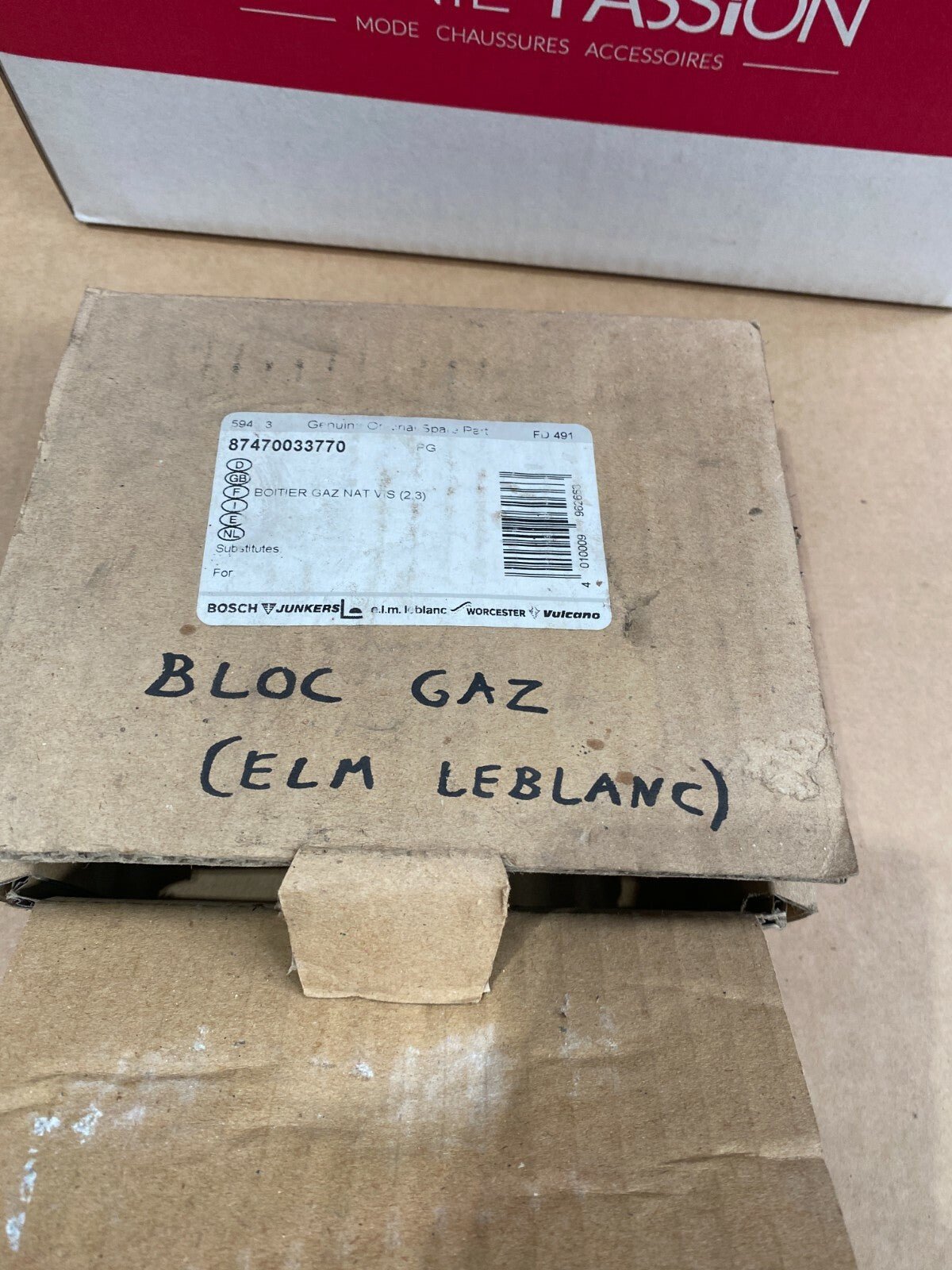 Boîtier gaz nat vis naturel 23KW Réf. Boîtier gaz naturel 23KW Réf. 87470 Bosch - KLR Automation