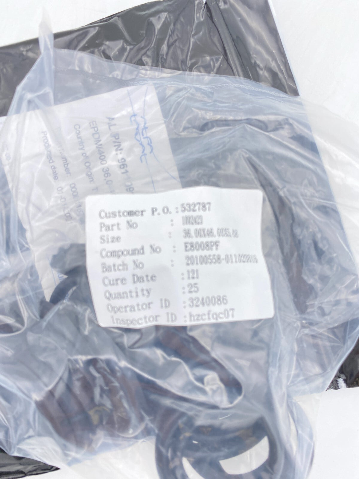 25pc x ALFA LAVAL SERVICE SEAL RING GASKET DN32 EPDM DIN 11851 9611991270