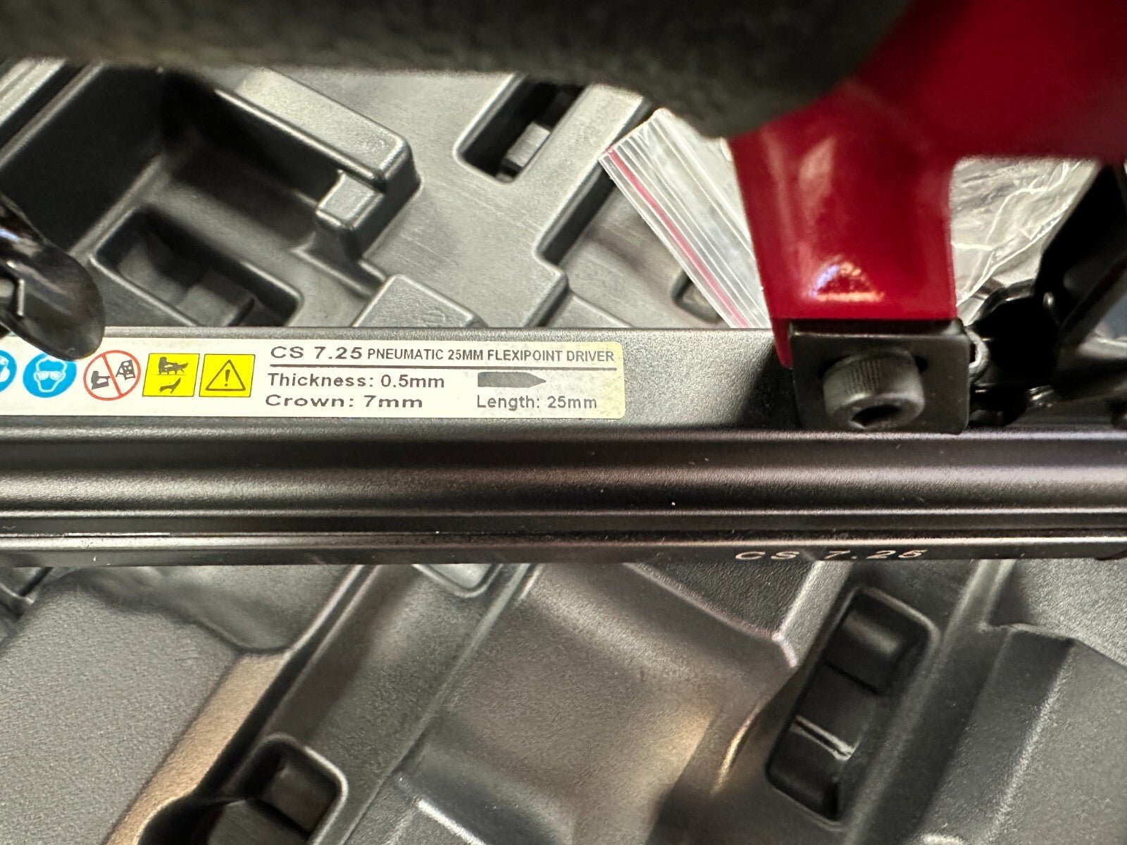 CASSESE CS725 Pneumatic FLEXIPOINT Flexigun Driver 7mm 25mm CS 7.25 Framing - KLR Automation