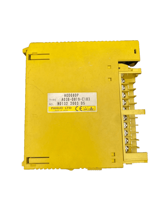FANUC A03B - 0819 - C183 A0D08DP OUTPUT MODULE x1pc - KLR Automation