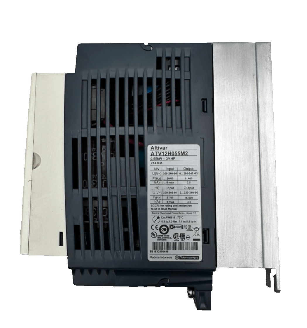 SCHNEIDER ELECTRIC ATV12H055M2 0.55kW 3/4HP 200 - 240V VARIATEUR DE FREQUENCE - KLR Automation