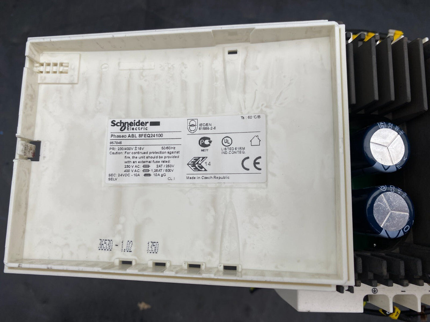 SCHNEIDER ELECTRIC PHASEO ABL 8FEQ24100 867845 24VDC/10A - KLR Automation