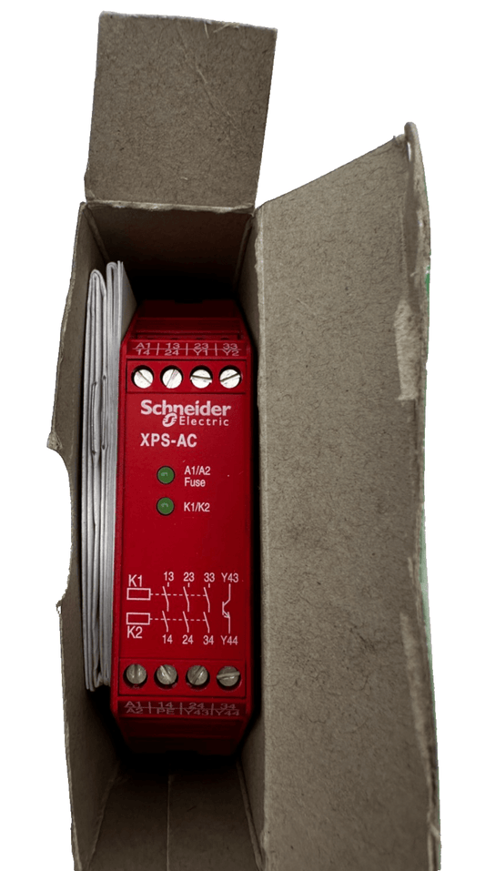 TELEMECANIQUE XPSAC3421 SAFETY RELAY 115VAC x1pc - KLR Automation