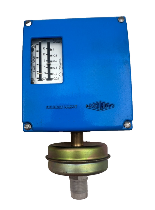 BAUMER BOURDON HAENNI RPPNAA3203 RPPN SI 1XSPDT G1/2 0.5+1 BAR PRESSOSTAT x1pc