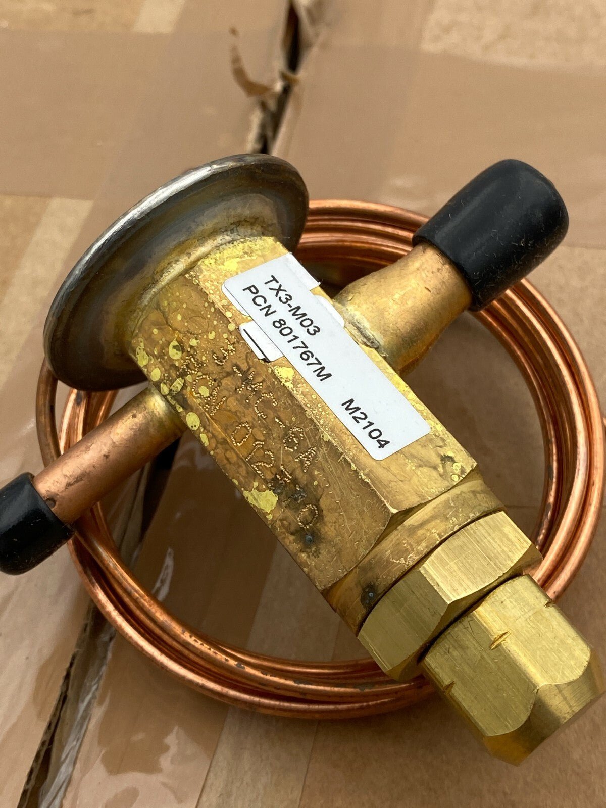 Emerson Thermal Expansion Valve TX3 - M03 801767M Alco Controls R134a - KLR Automation