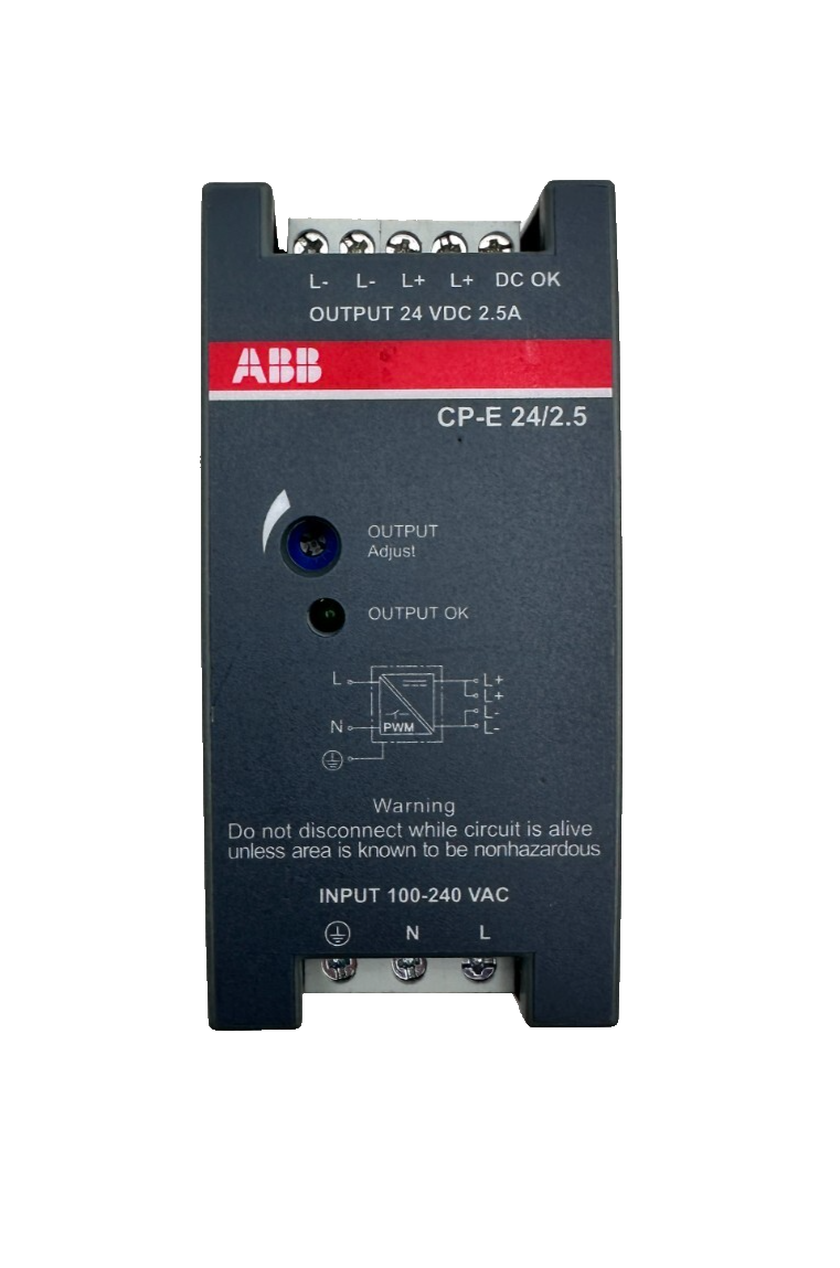 ABB CP-E 24/2.5 1SVR427032R0000 SWITCH MODE POWER SUPPLY