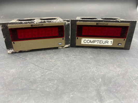 LOT OF 2 HENGSTLER COUNTER