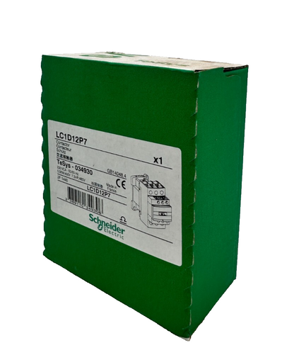 SCHNEIDER ELECTRIC LC1D12P7 CONTACTEUR TESYS 034930 230VCA 5.5kW x2pc