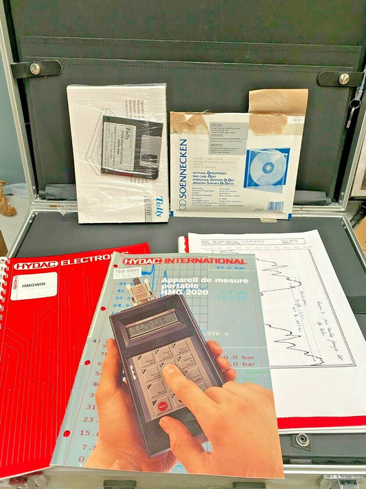 Hydac Electronic HMG 2020 - 000 - F + HDA + ETS sensor / Portable Data Recorders - KLR Automation