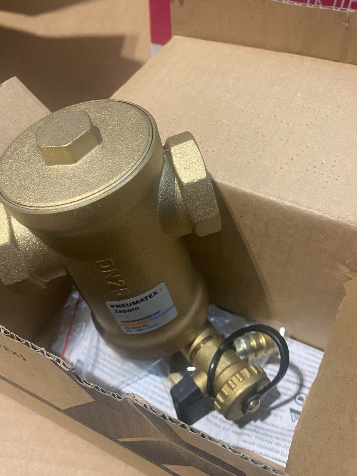 Séparateur particules. conduite hori. ZEPARO ZUD 25 diam 1 PNEUMATEX 7892125