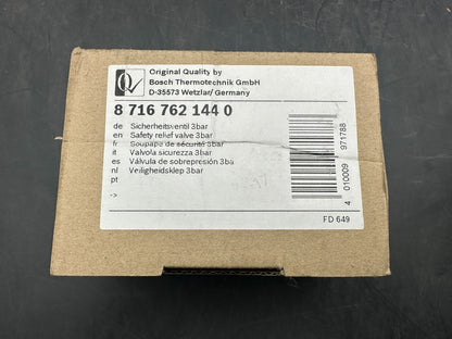 BOSCH ELM LEBLANC 87167621440 SOUPAPE DE SECURITE 3BARS - KLR Automation