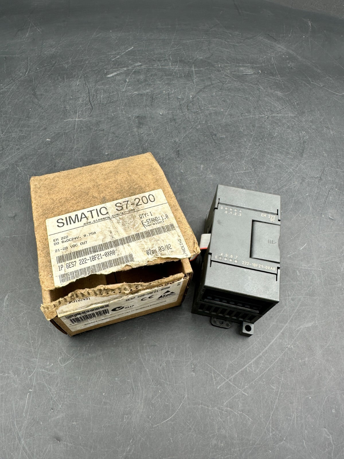 Siemens 6ES7 222-1BF21-0XA0 EM222 DC Output Module 24VDC