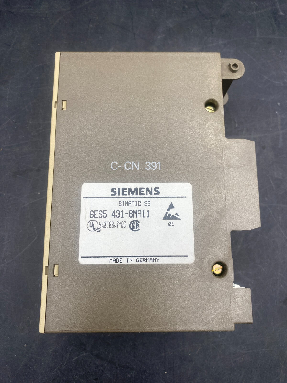 LOT OF 2 SIEMENS SIMATIC S5 6ES5431-8MA11 DIGITAL INPUT