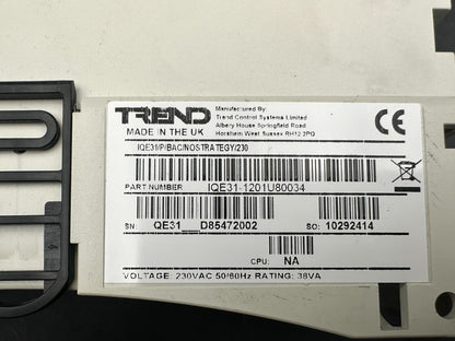 Trend IQE31/P/BAC/NOSTRATEGY/230 - KLR Automation