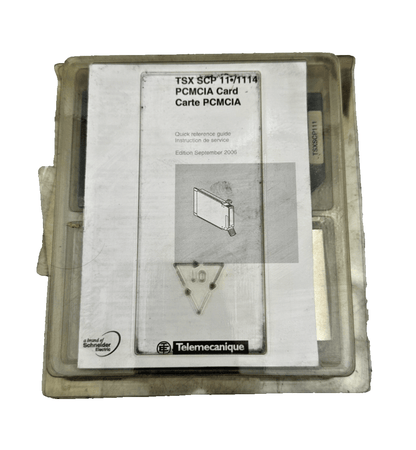 TELEMECANIQUE TSXSCP111 TSX SCP 11/1114 RS232 MP PCMCIA CARD - KLR Automation