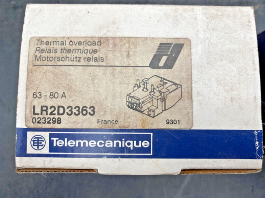 1pc x TELEMECANIQUE LR2D3363 RELAIS THERMIQUE