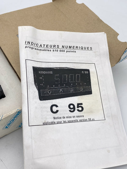Krohne C95 CI Digital panel meter