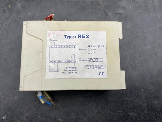KUBLER RE2 REGULATEUR A ELECTRODES 230V - KLR Automation