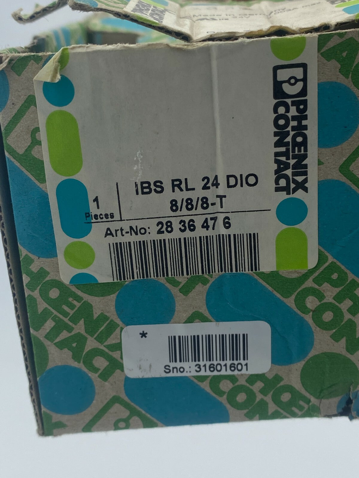 API Module dextension Phoenix Contact IBS RL 24 DIO 8/8/8-T 2836476 24 V/DC 1 pc