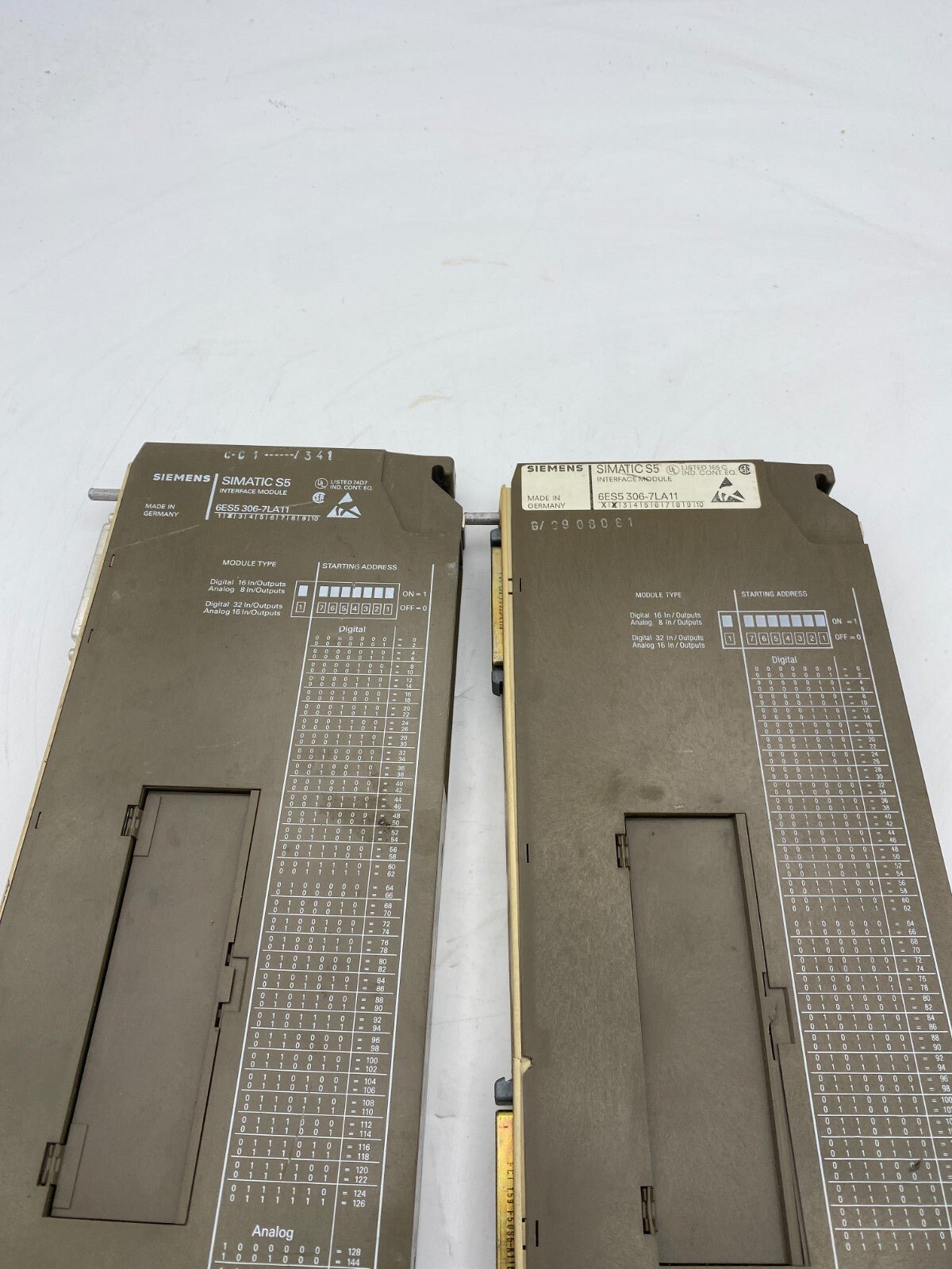2pc x Siemens 6ES5 306 - 7LA11 Interface Module - KLR Automation
