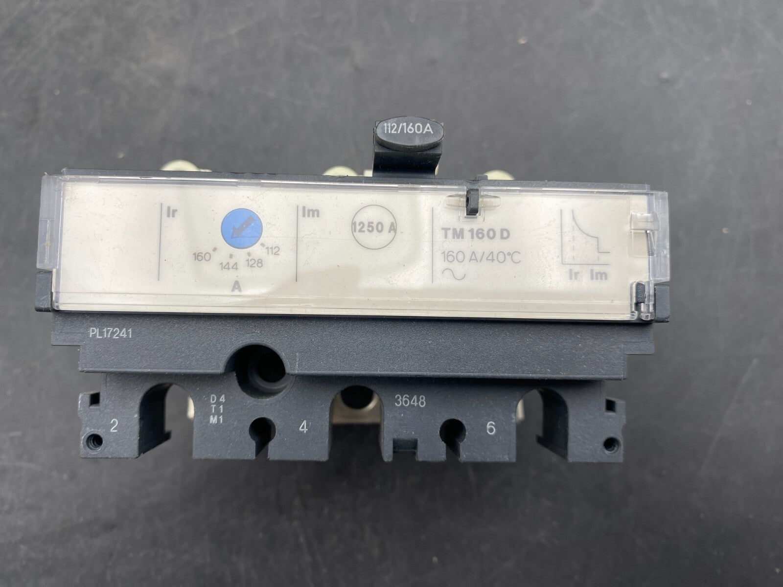 4x Merlin Gerin Compact NS TM160D 2P2D NS250 31422 Trip Unit