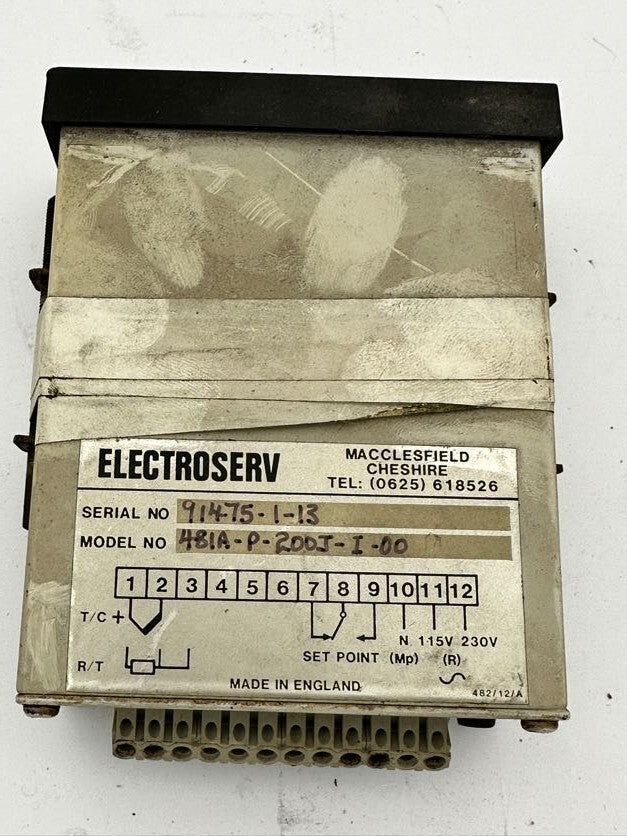 1pc x ELECTROSERV 481A - P - 200J - I - 00 - KLR Automation