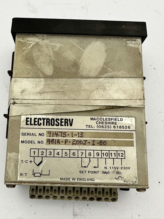 1pc x ELECTROSERV 481A - P - 200J - I - 00 - KLR Automation