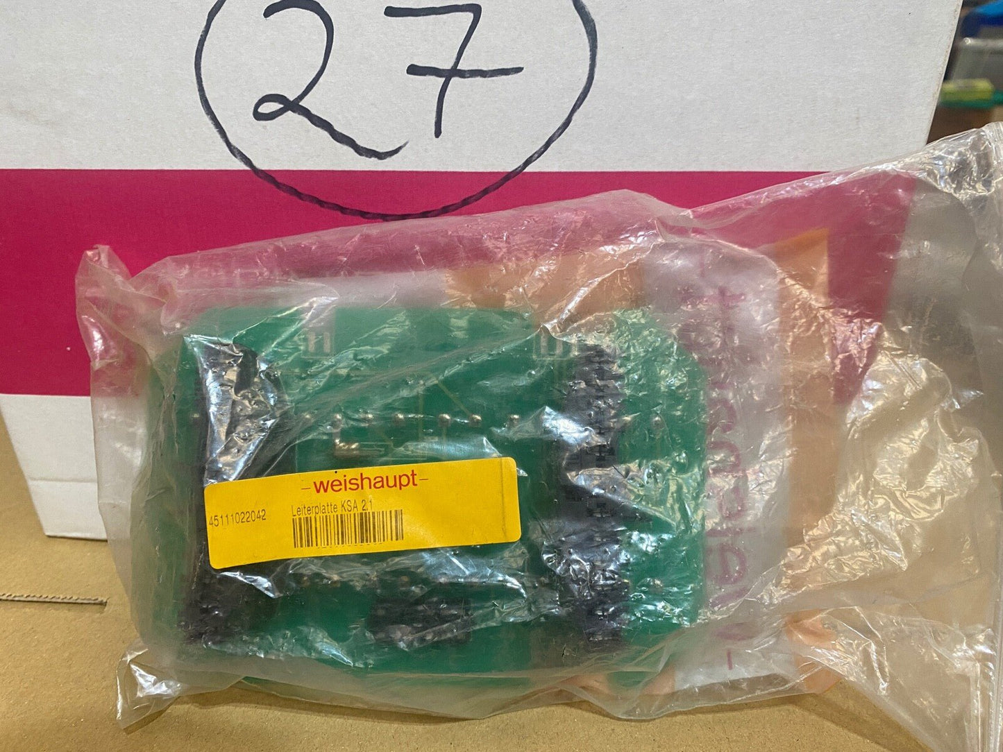Circuit imprime ksa 2.1 Weishaupt 45111022042 - KLR Automation